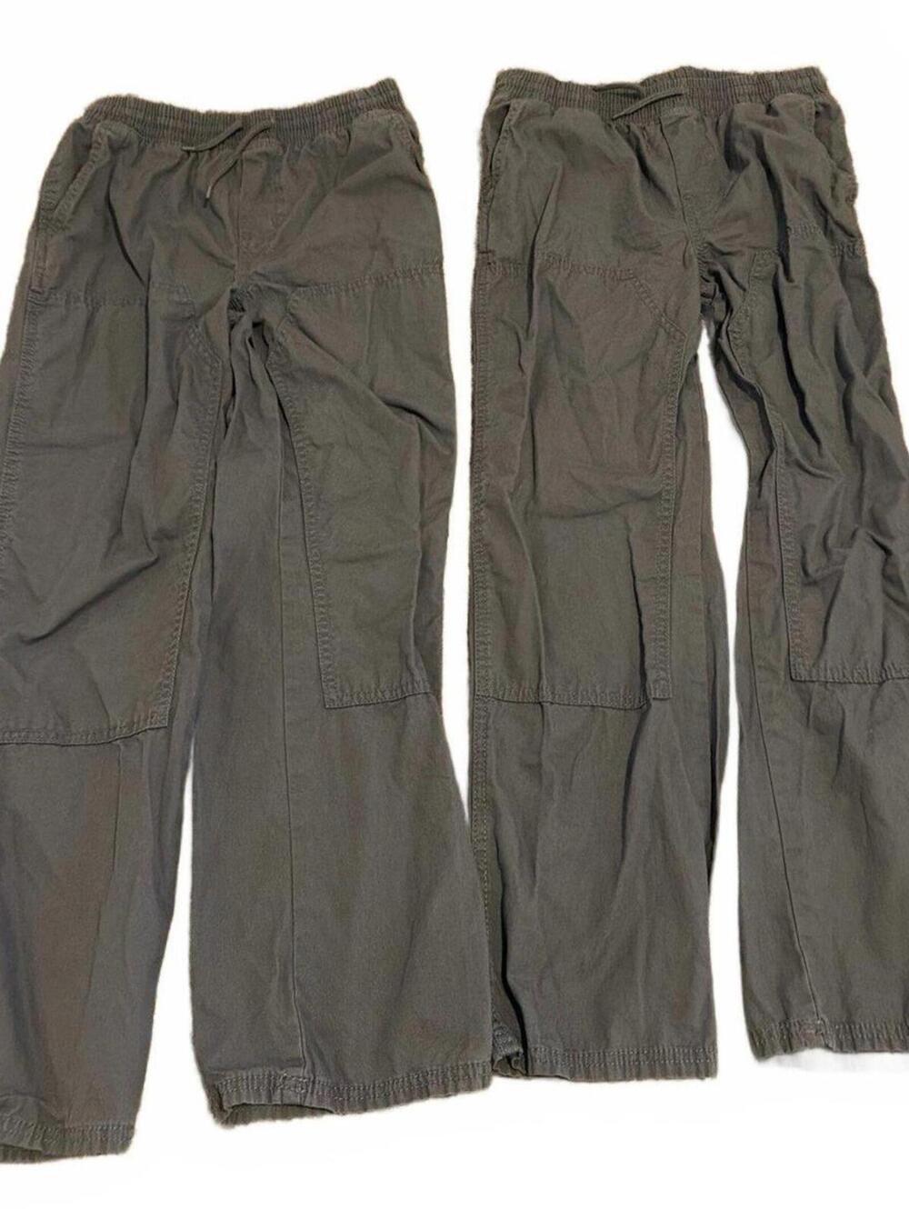 OshKosh B'gosh Kids Cargo Pants 12/12A Blue Lot of 2